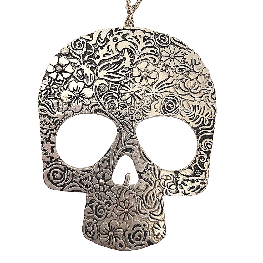 💗💀 Sugar Skull Fashion Statement Necklace